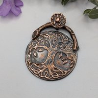 Copper Tree of Life pendant