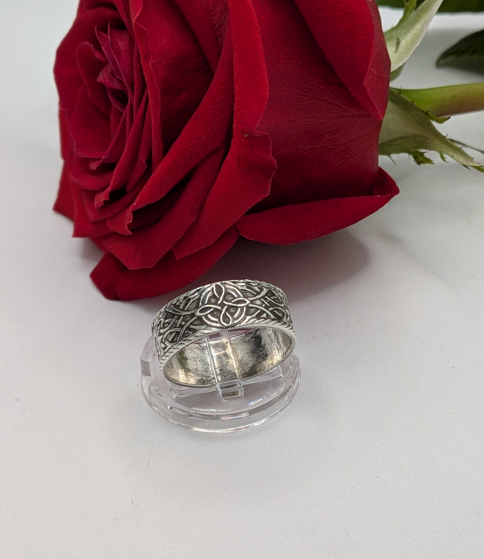 Celtic wedding band size 10