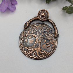 Copper Tree of Life pendant